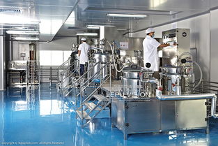 化妝品工廠車間生產現場拍攝